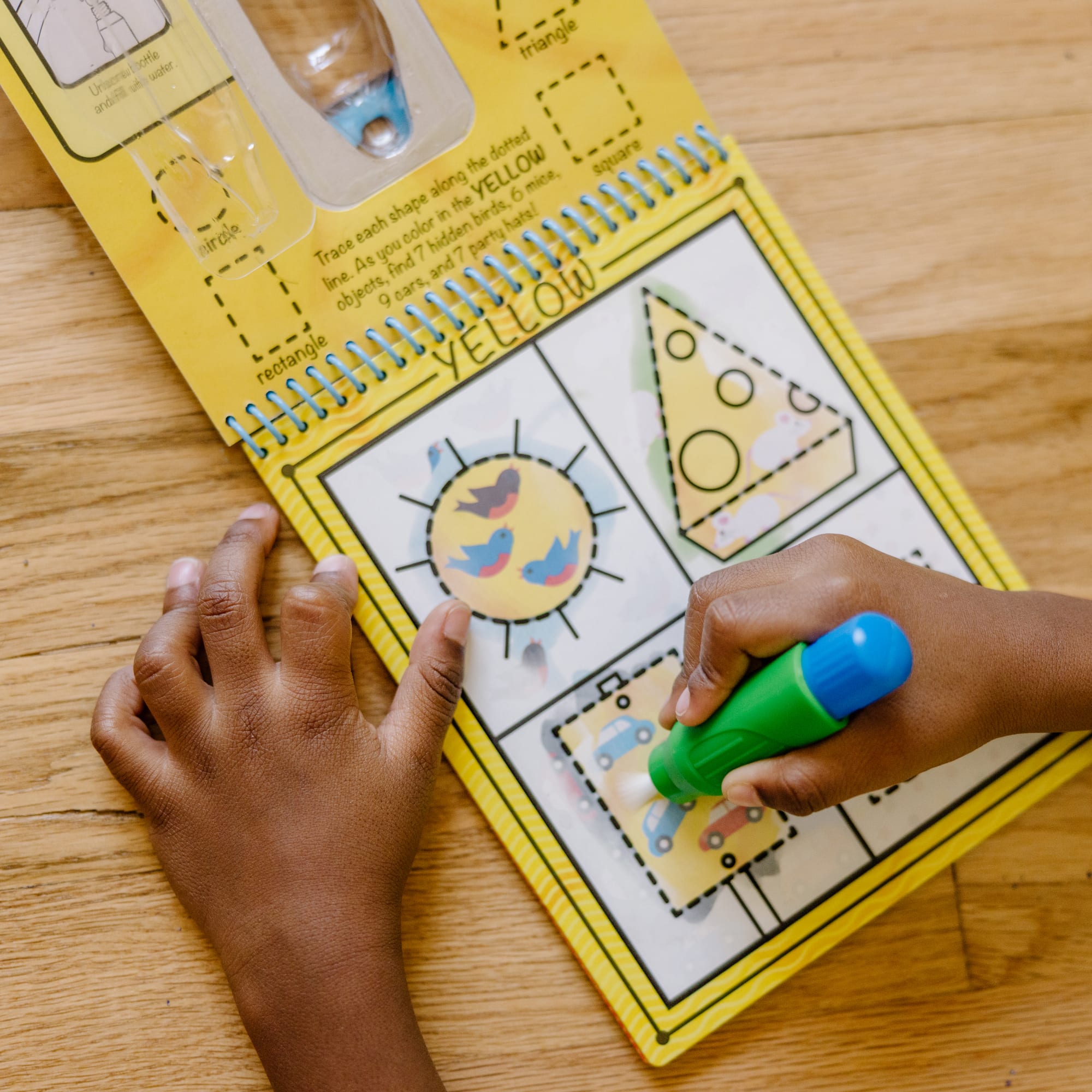 Water Wow! - Colors & Shapes Water Reveal Pad - On the Go Travel Activity
