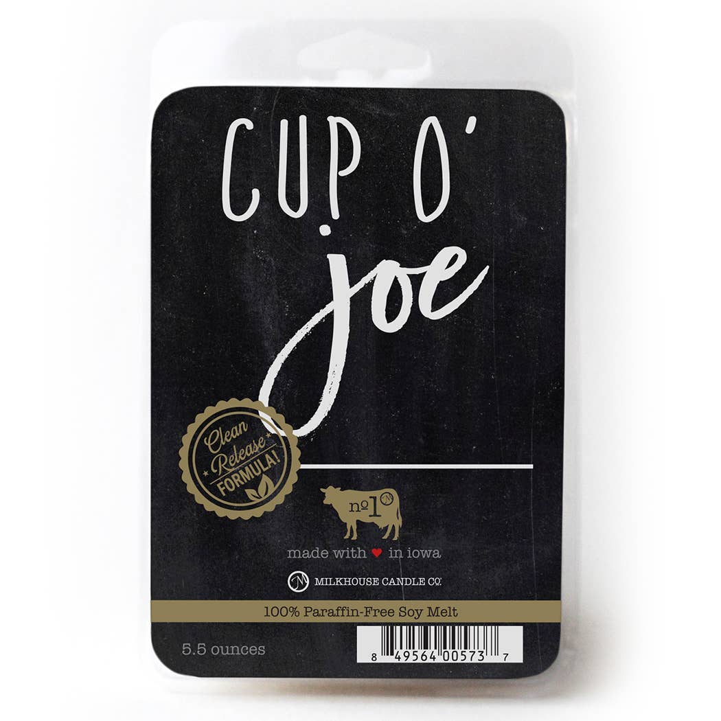 Milkhouse Candle Company - 5.5 oz Wax Melts: Cup O'Joe