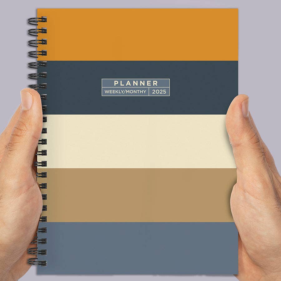 TF Publishing - Paper Goods - 2025 Element Layers Medium Weekly Monthly Planner