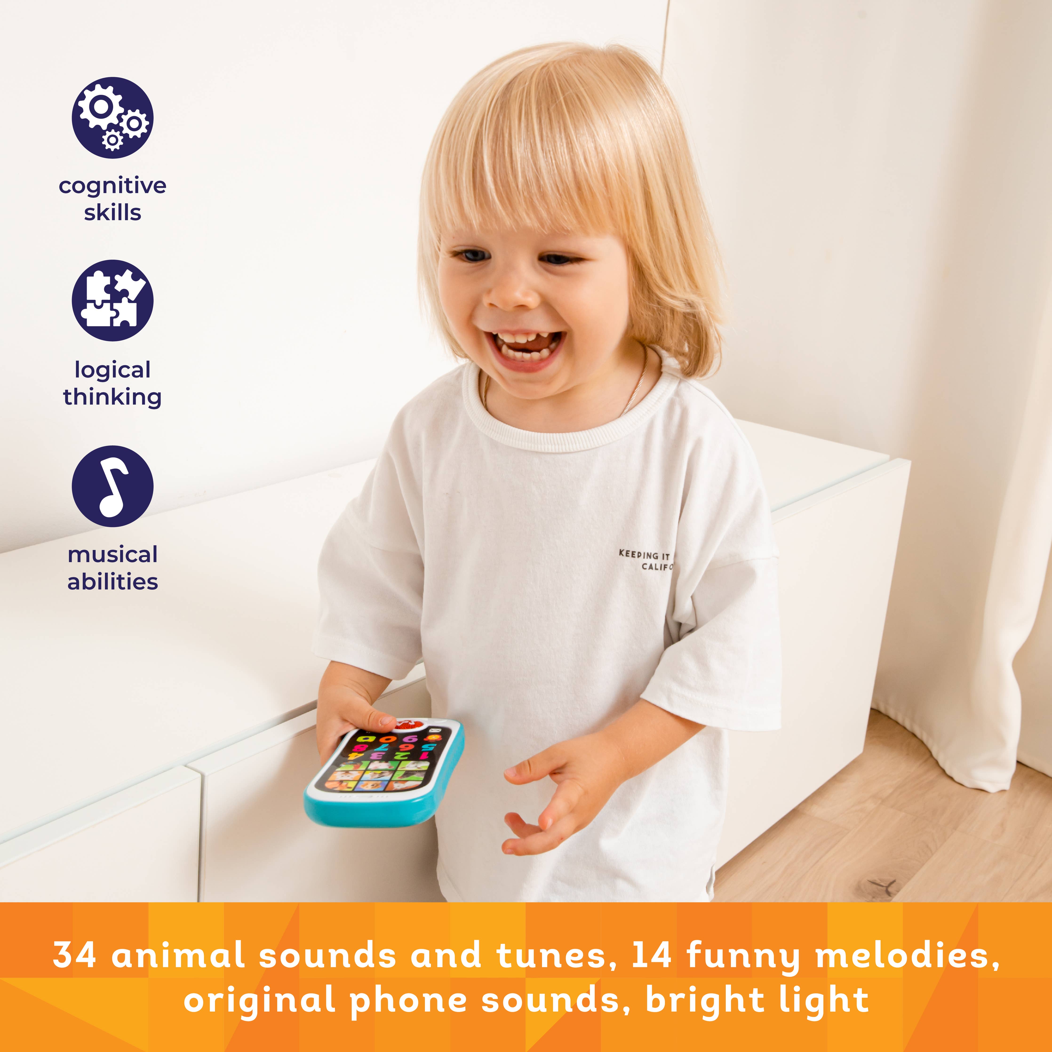 Kids Hits Educational Toodler Smart Phone Toy- Hello, farm!