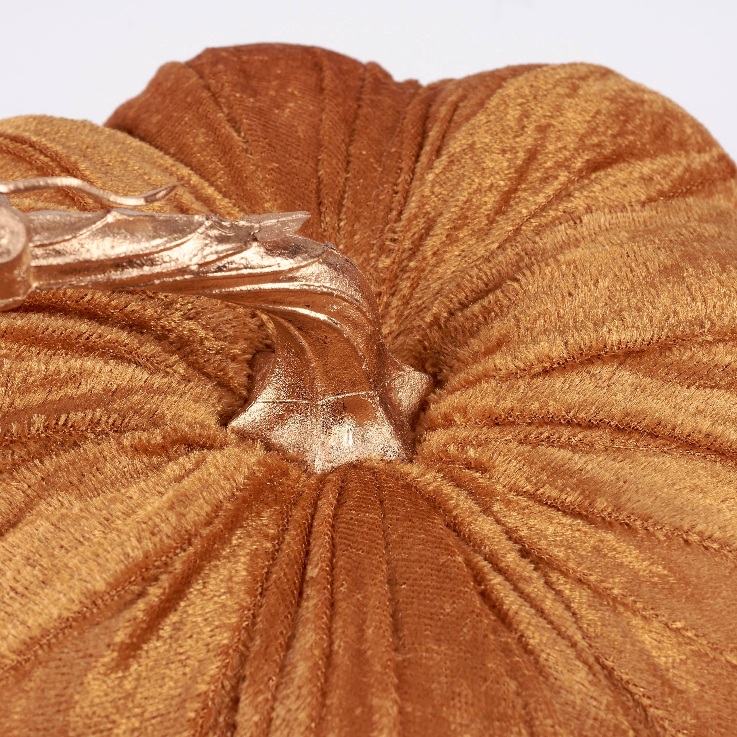 Orange Velvet Pumpkin