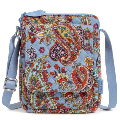 RFID Mini Hipster in Recycled Cotton-Provence Paisley