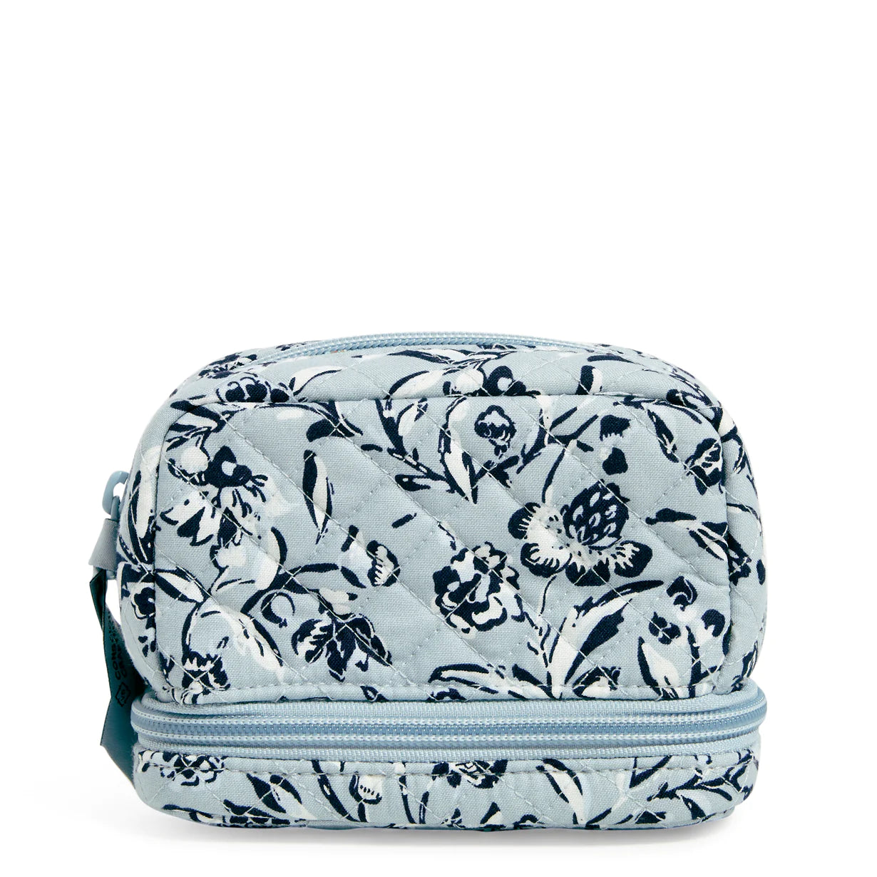 Deluxe Travel Pill Case Perennials Gray