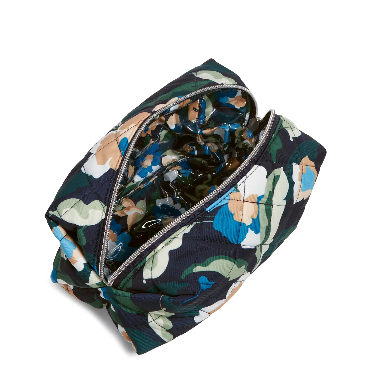 Medium Cosmetic Bag Immersed Blooms