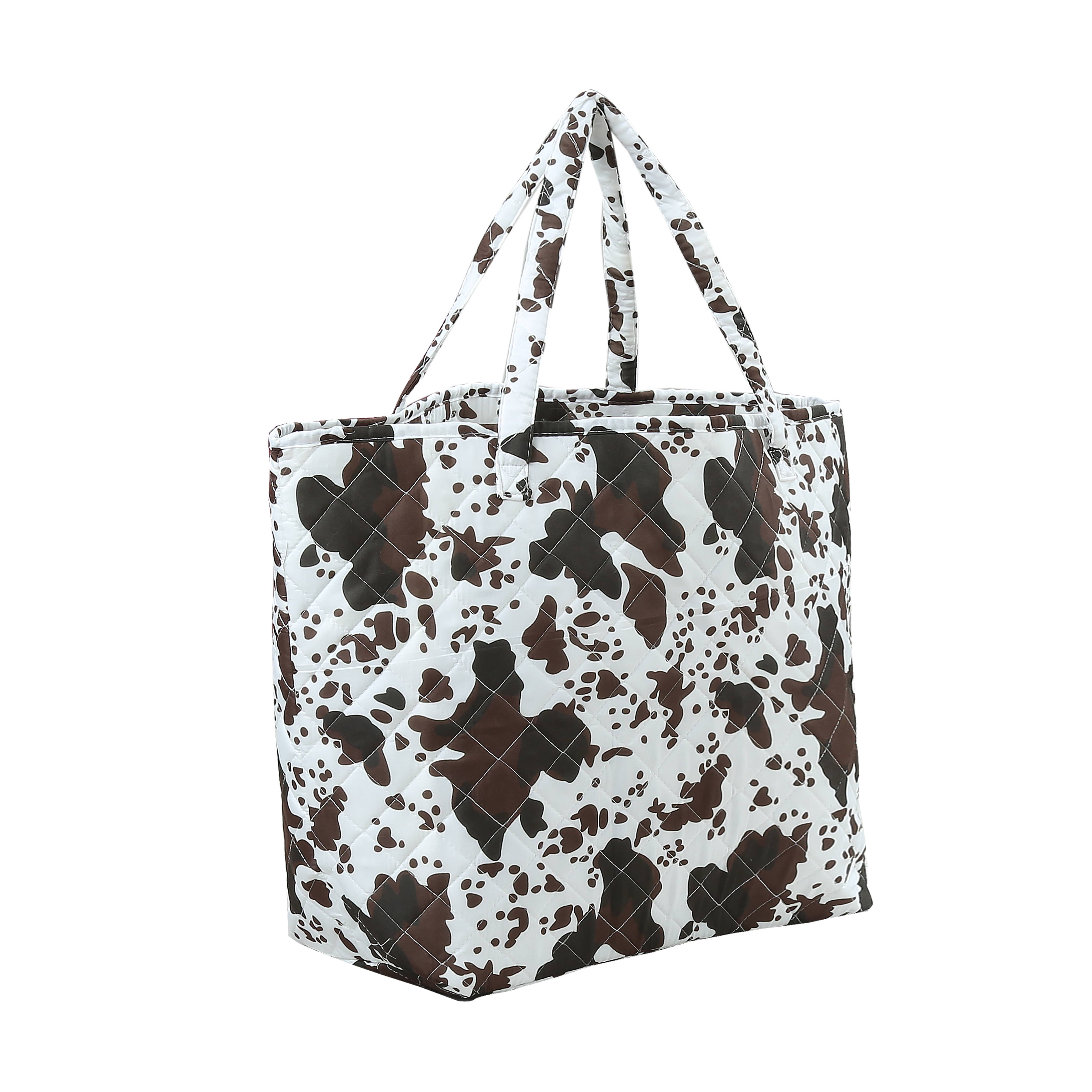 "Chestnut Rodeo" Quilted Tote Bag