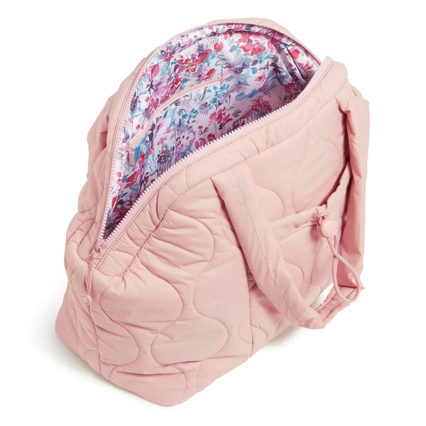 新品未使用 RoseMuse \"Quilting tote\" pink L Large Pink Tote Bag for Women - Lightweight Work Tote with