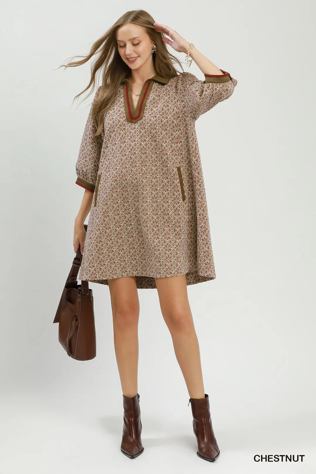Jacquard Dress