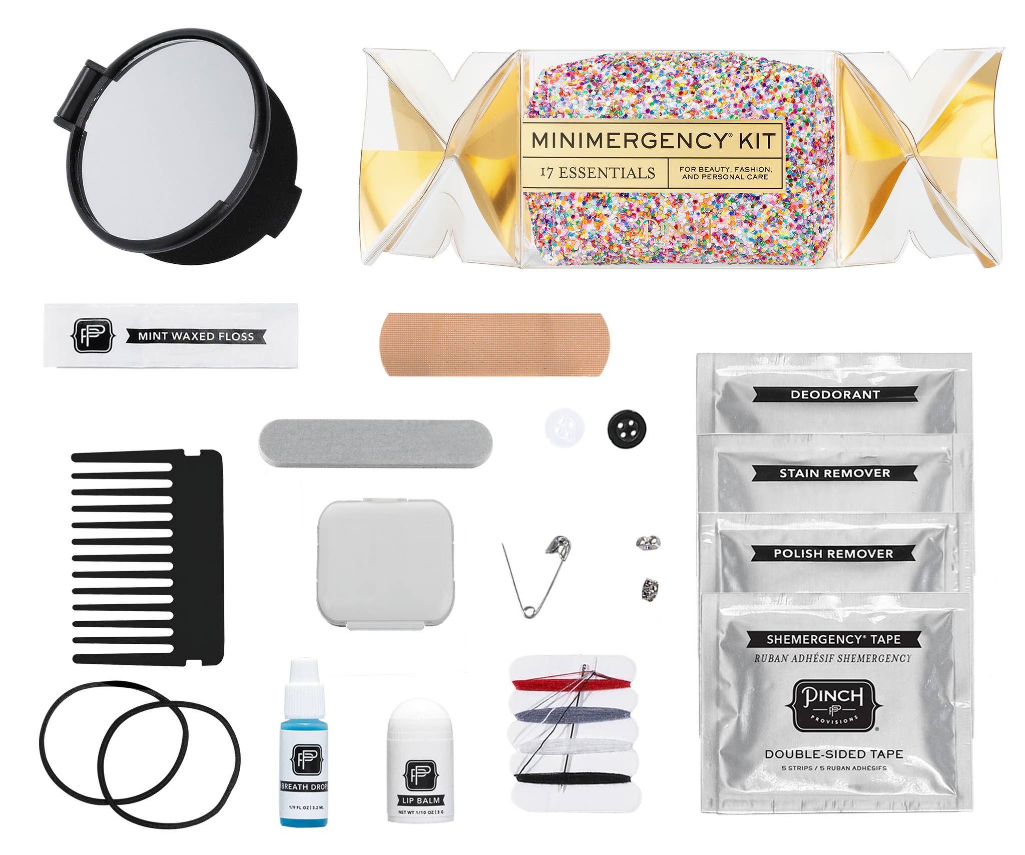 Pinch Provisions - Cracker Minimergency Kit Christmas Stocking Stuffer: Moss Green