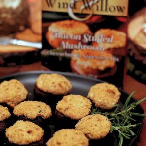 Wind & Willow - Bacon Stuffed Mushroom (cs 12) - Savory Cheeseball Mixes