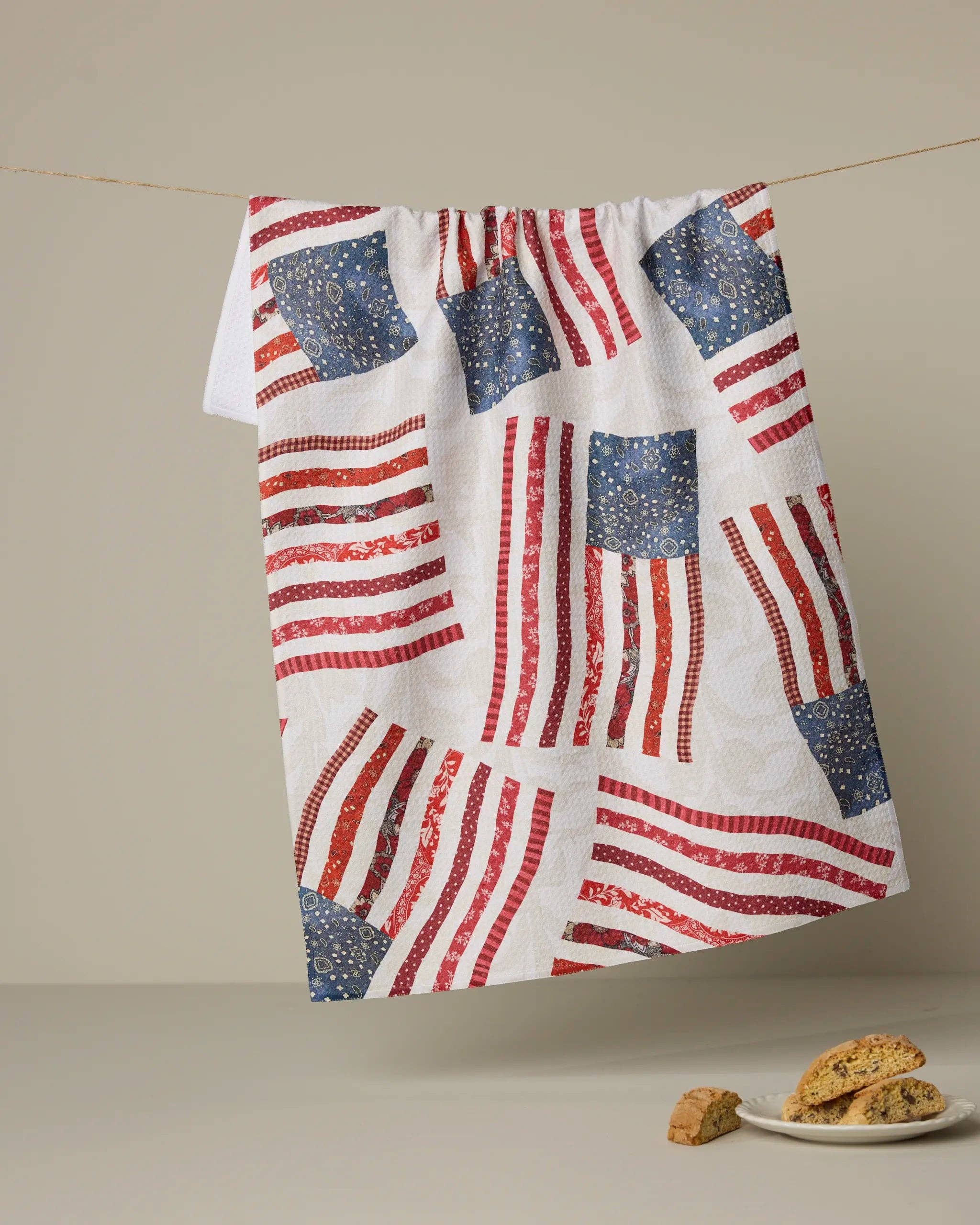 Geometry - Patchwork Pride Tea Towel