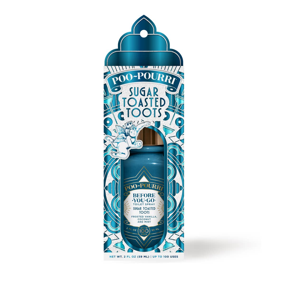 ~Pourri - Holiday 2024 - Sugar Toasted Toots 2oz Boxed Poo~Pourri