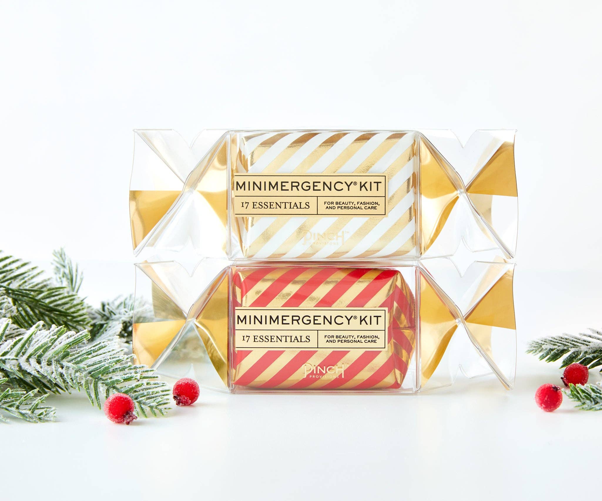 Pinch Provisions - Cracker Minimergency Kit Christmas Stocking Stuffer: Oxblood