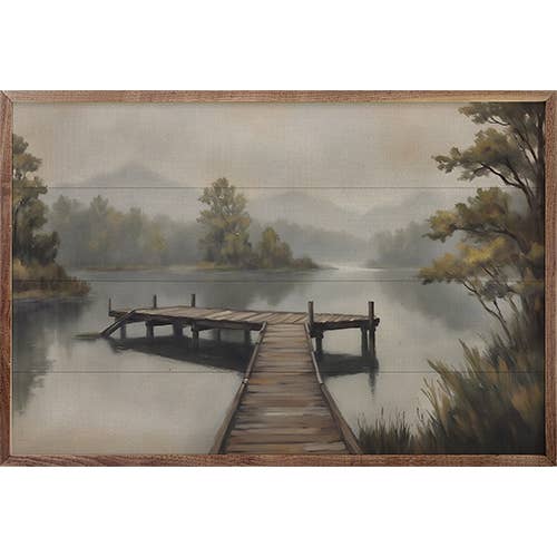 Kendrick Home - Dock By The Lake: 16x10