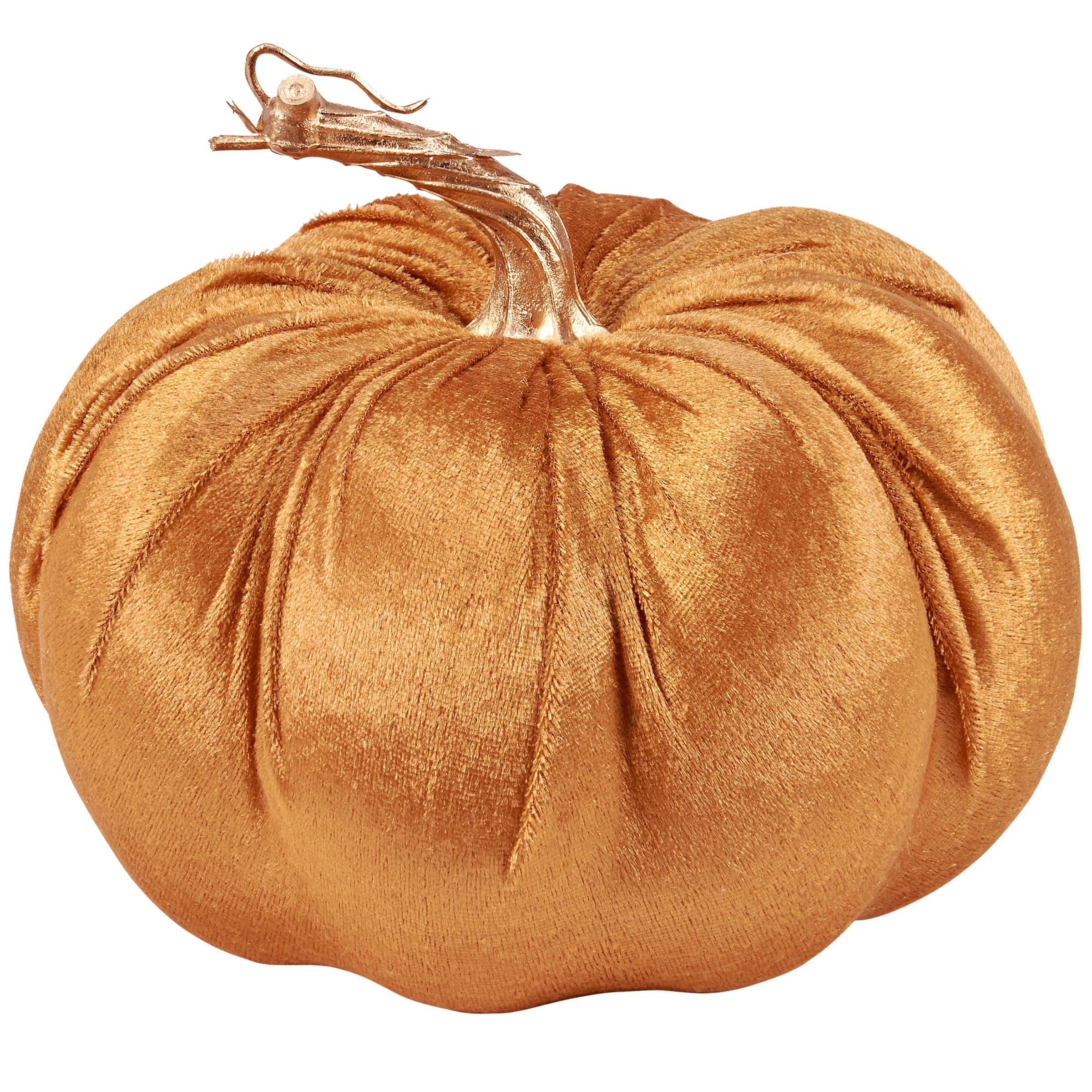 Orange Velvet Pumpkin