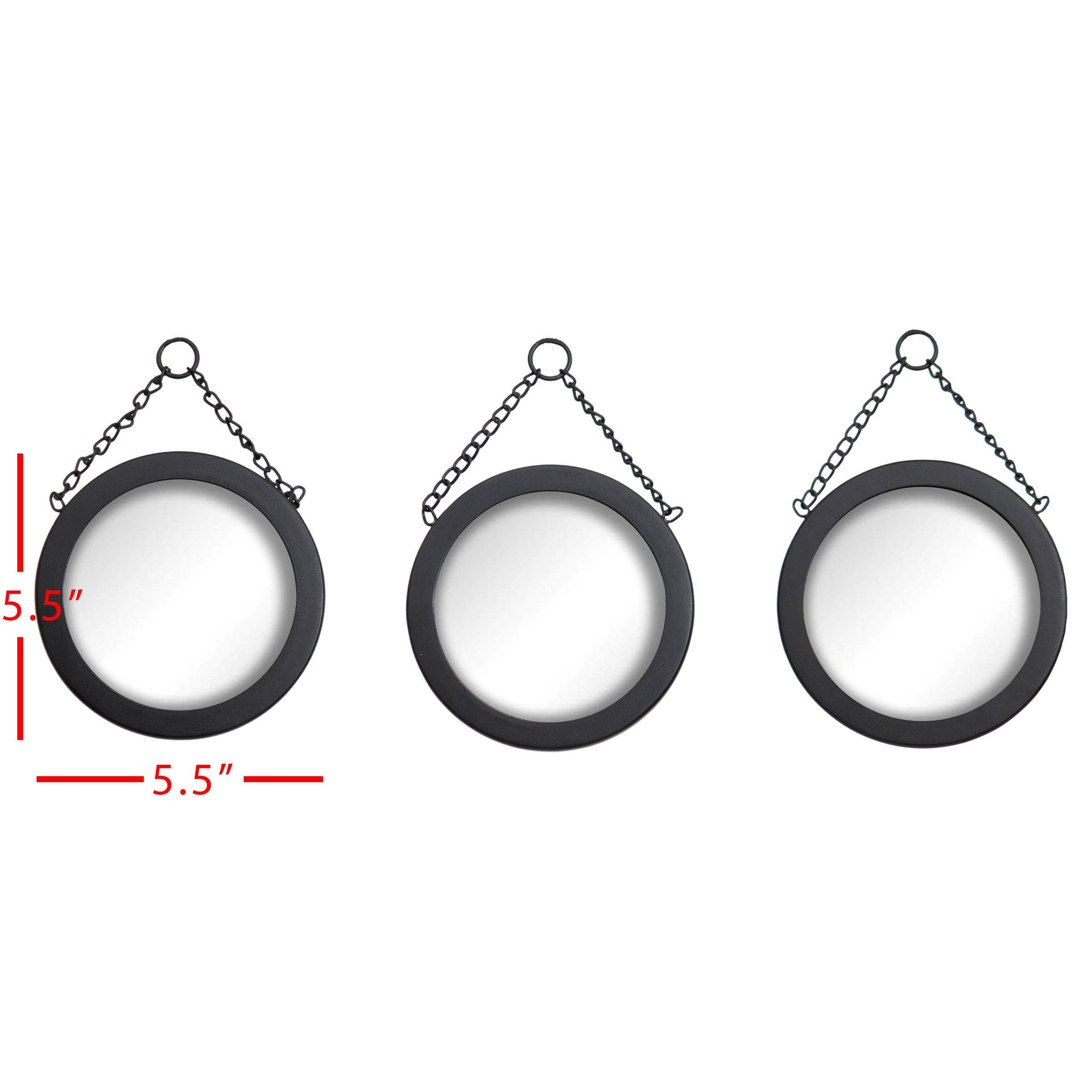 Foreside Home & Garden - Auden Hanging Mirror