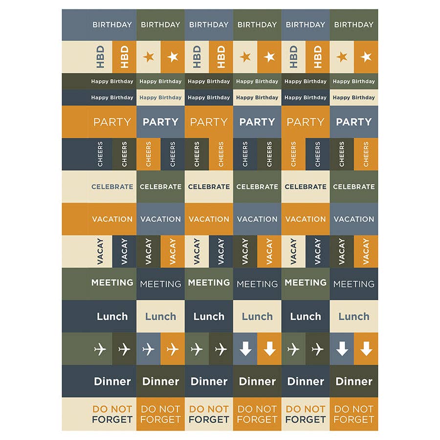 TF Publishing - Paper Goods - 2025 Element Layers Medium Weekly Monthly Planner