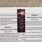 Christian Art Gifts - Magnetic Bookmark Set Overflowing Grace
