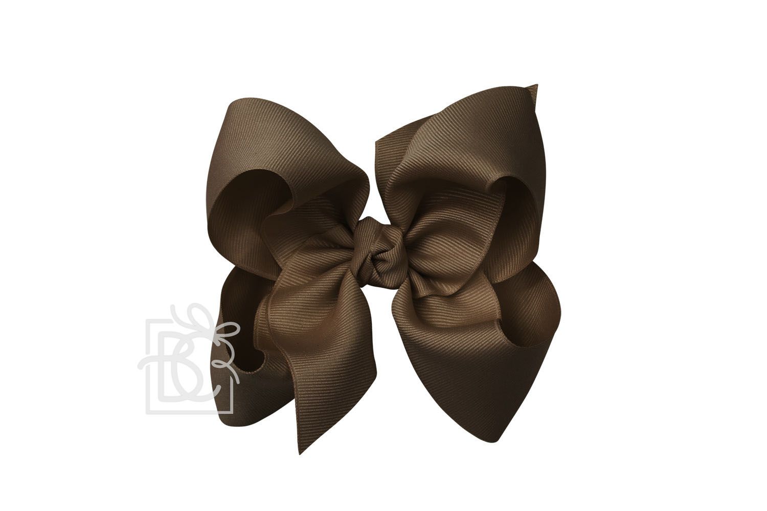 5.5" SIGNATURE GROSGRAIN DOUBLE KNOT BOW ON CLIP