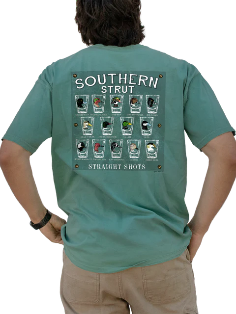 Southern Strut Brand Duck Straight Shots T-Shirt