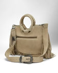Sedona Tassle Bag In Suede Leather