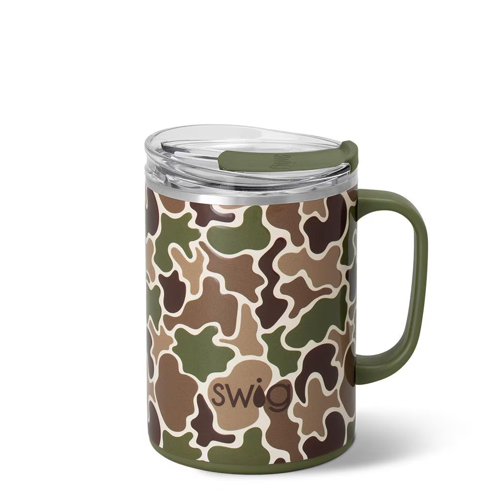 Hunting Camo Large Camper Mug 24oz