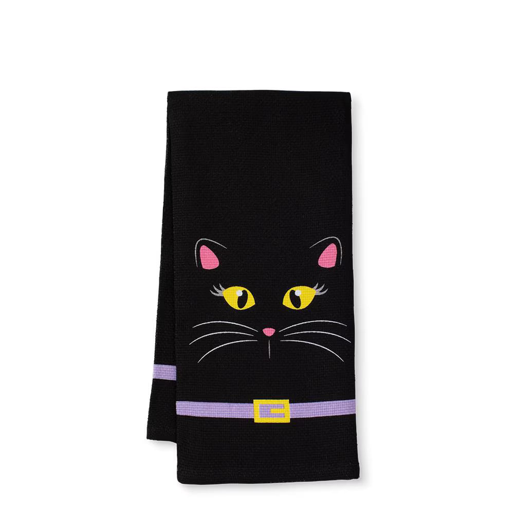 Boo Crew Cat Tea Towel