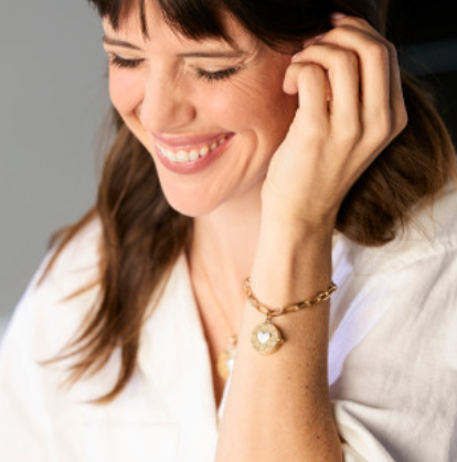 Love you Locket Bracelet - Gold