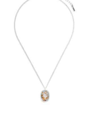 Mustard Seed Necklace - Silver