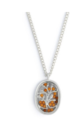 Mustard Seed Necklace - Silver