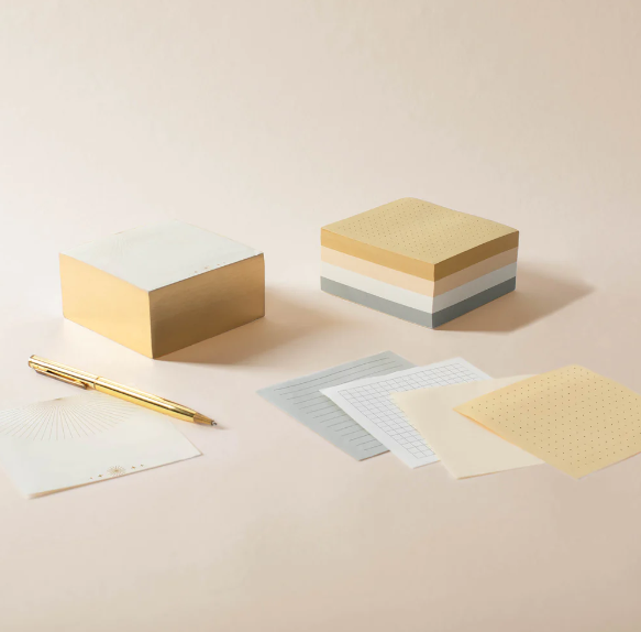 CELESTIAL GOLD NOTEPAD BLOCK