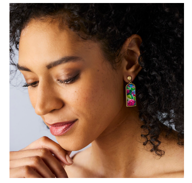 ArtLifting Earrings - Hydrangea Ajisai