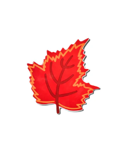Red Fall Leaf Mini Attachment