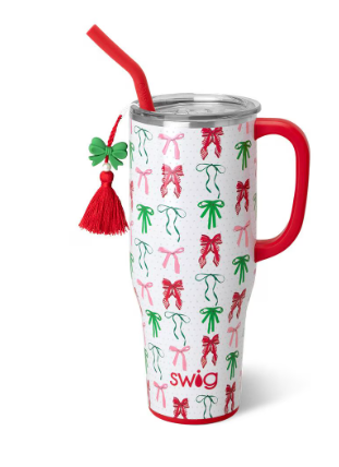 Ribbons and Bows Mega Mug 40oz