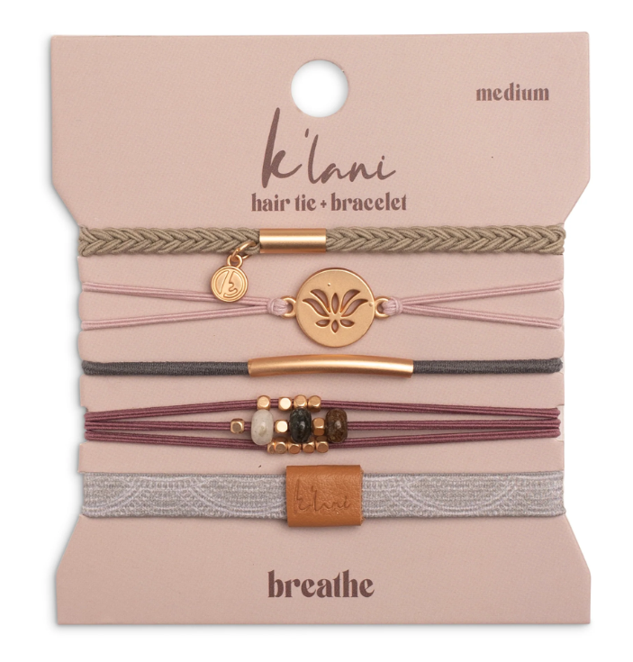 Breathe - Hair Tie Bracelet