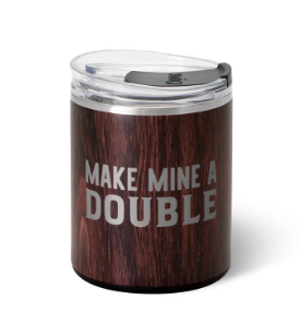 Make Mine A Double Lowball Tumbler 12oz