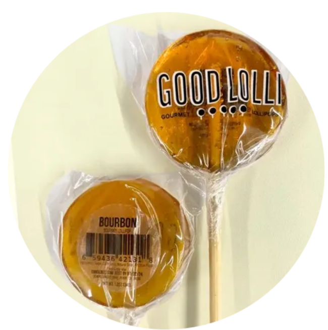Bourbon Lollipop