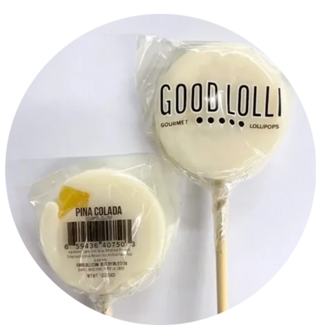 Pina Colada Lollipop
