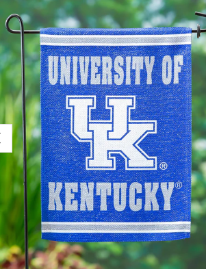 Embossed Suede Flag, University of Kentucky