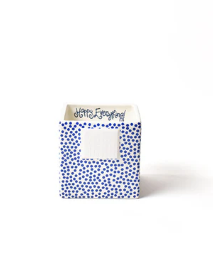 Indigo Small Dot Small Mini Nesting Cube