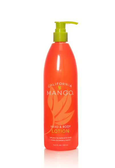 Mango Hand & Body Lotion Pump-16.9 oz