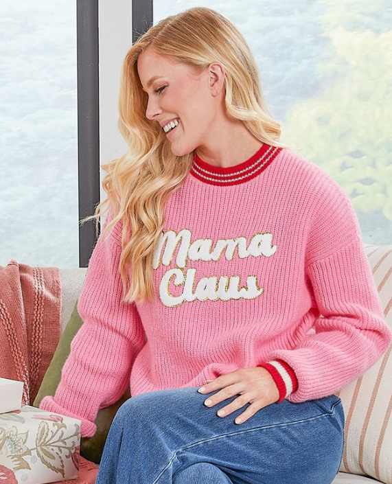 Simply Southern-Mama Claus Sweatshirt