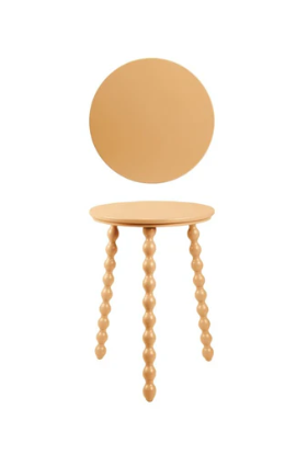 Hazel Mazel Brown Side Table