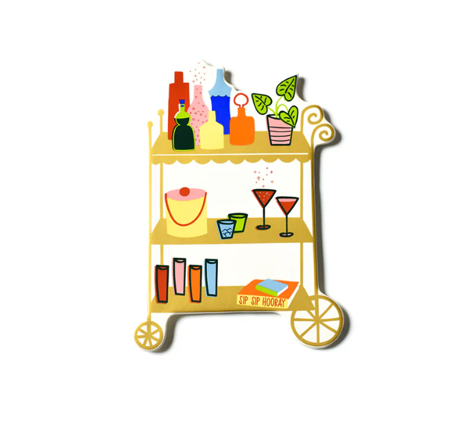 Sip Sip Hooray Bar Cart Big Attachment