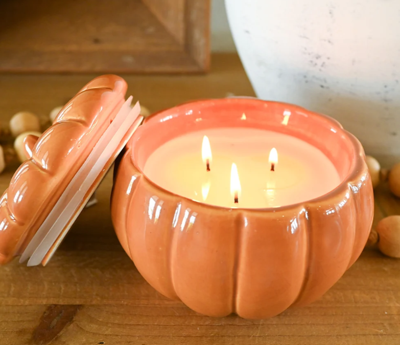 Ceramic Pumpkin 16 oz: Brown Butter Pumpkin
