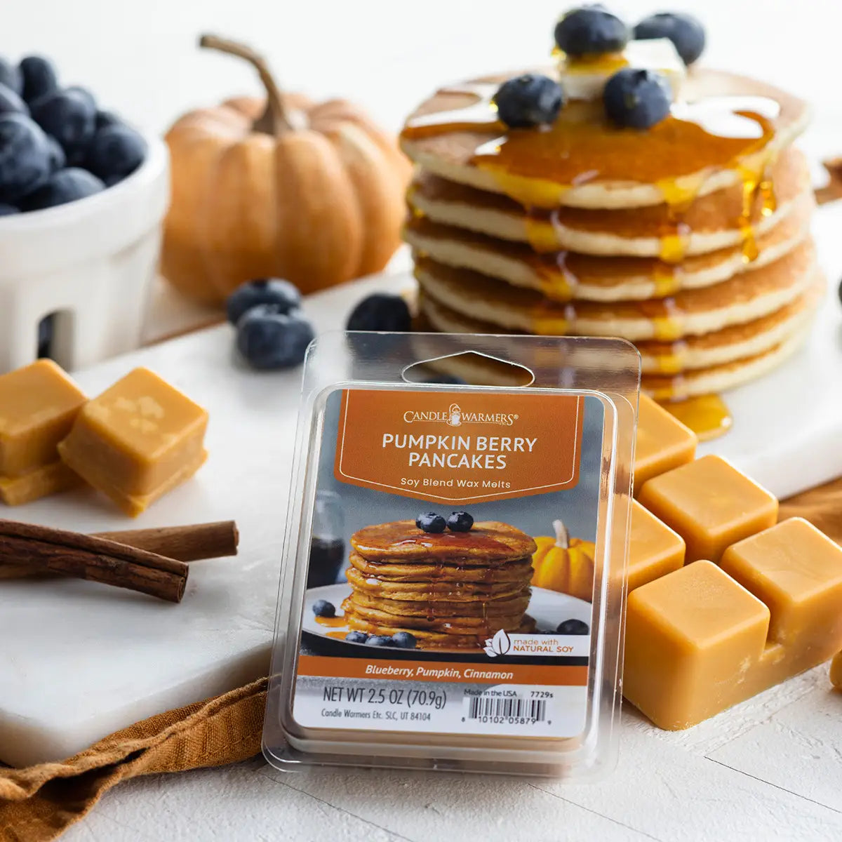 2.5 oz Wax Melt Pumpkin Berry Pancakes