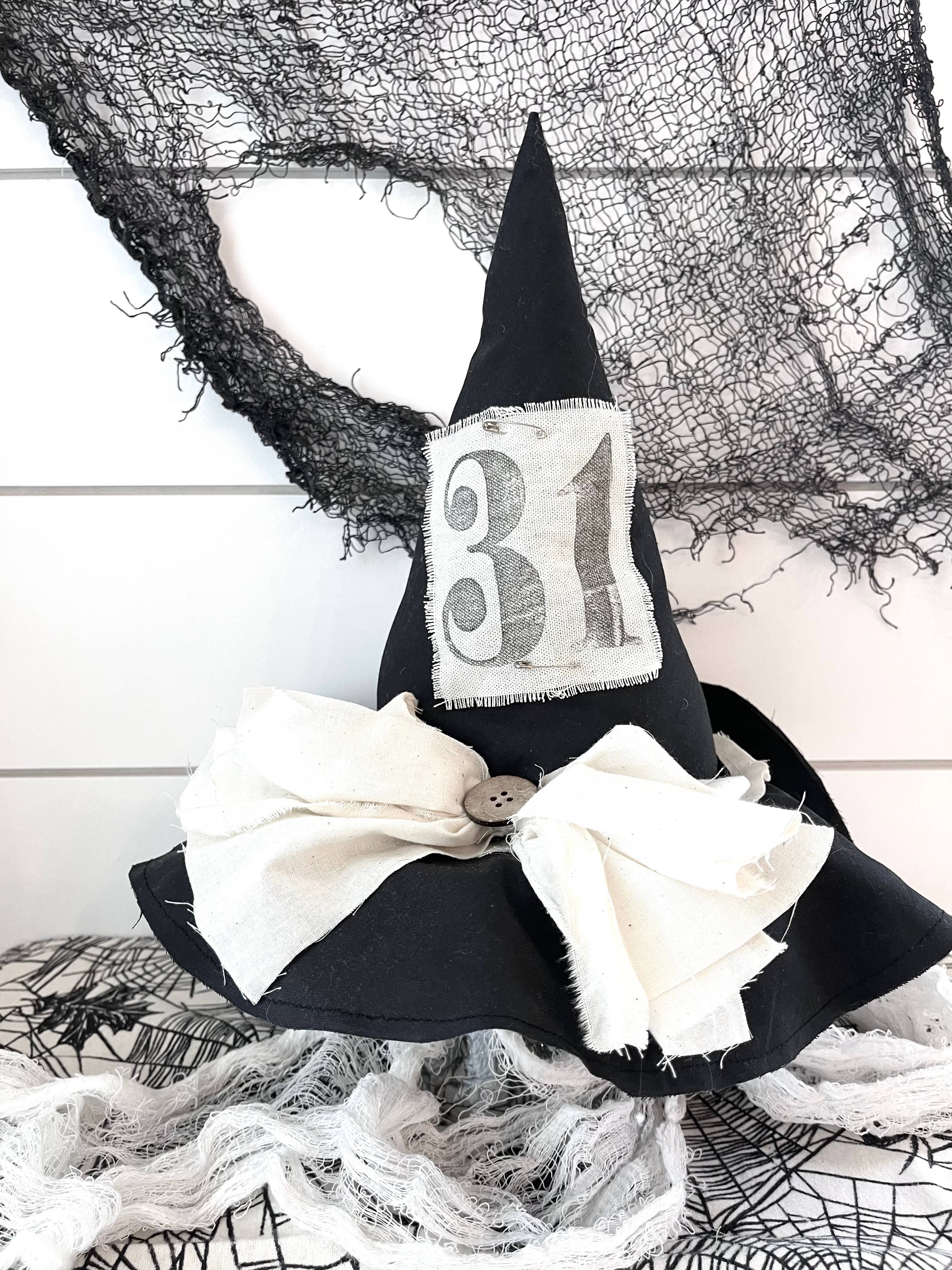 Primitive Witch Hat Black
