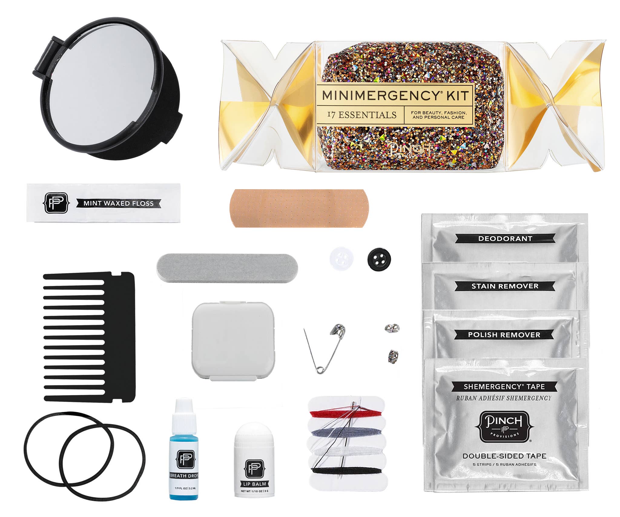 Pinch Provisions - Cracker Minimergency Kit Christmas Stocking Stuffer: Moss Green