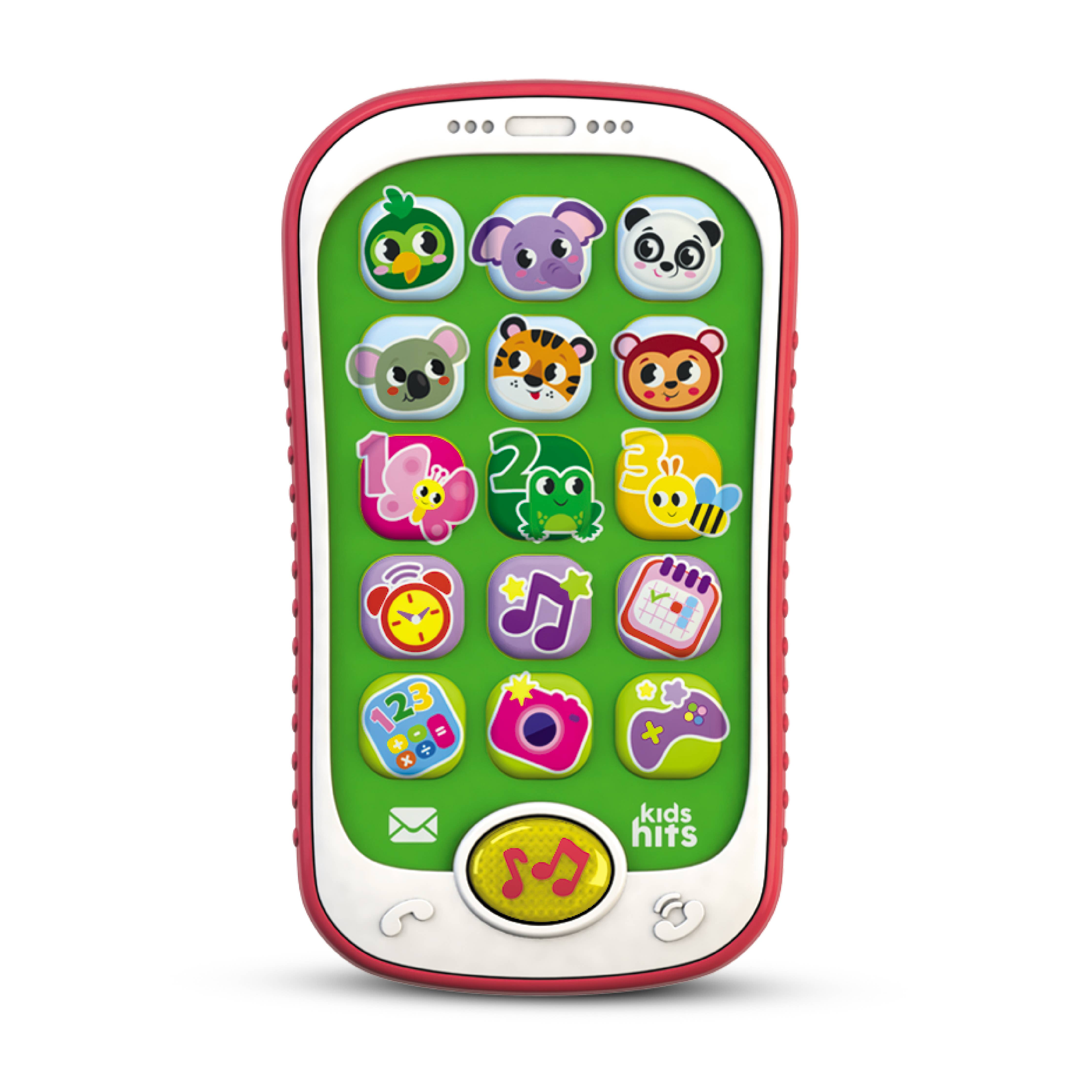 Kids Hits Educational Toodler Smart Phone Toy- Light-up Zoo
