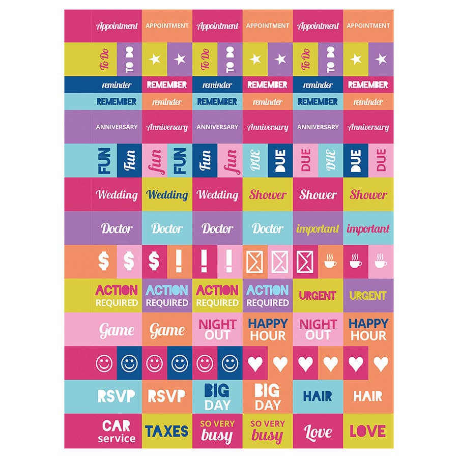 TF Publishing - Paper Goods - 2025 Malibu Stripes Medium Weekly Monthly Planner