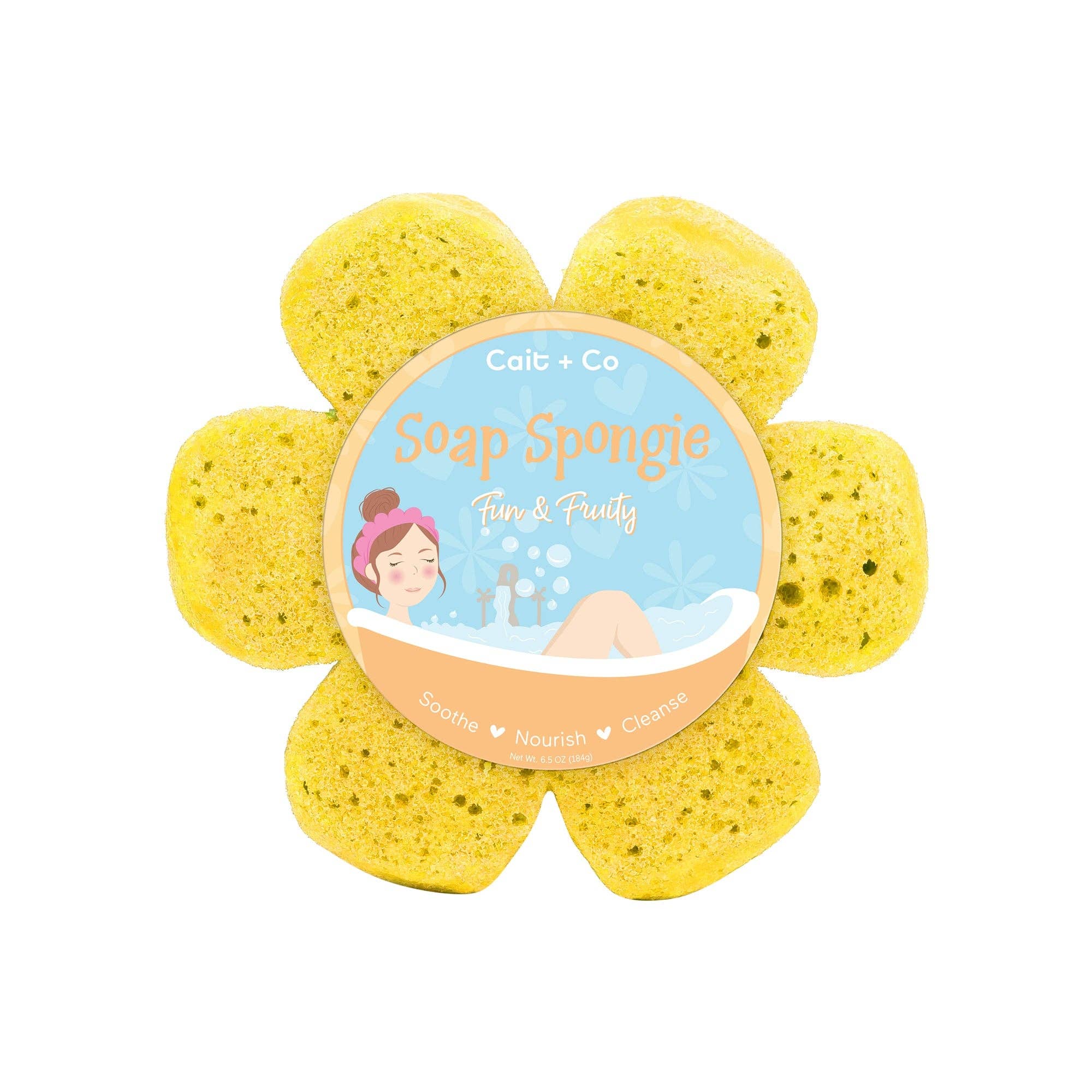 Cait + Co - Soap Infused Spongie-Fun and Fruity